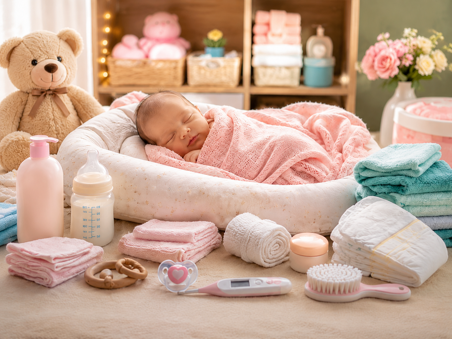 Baby care products and nursery essentials